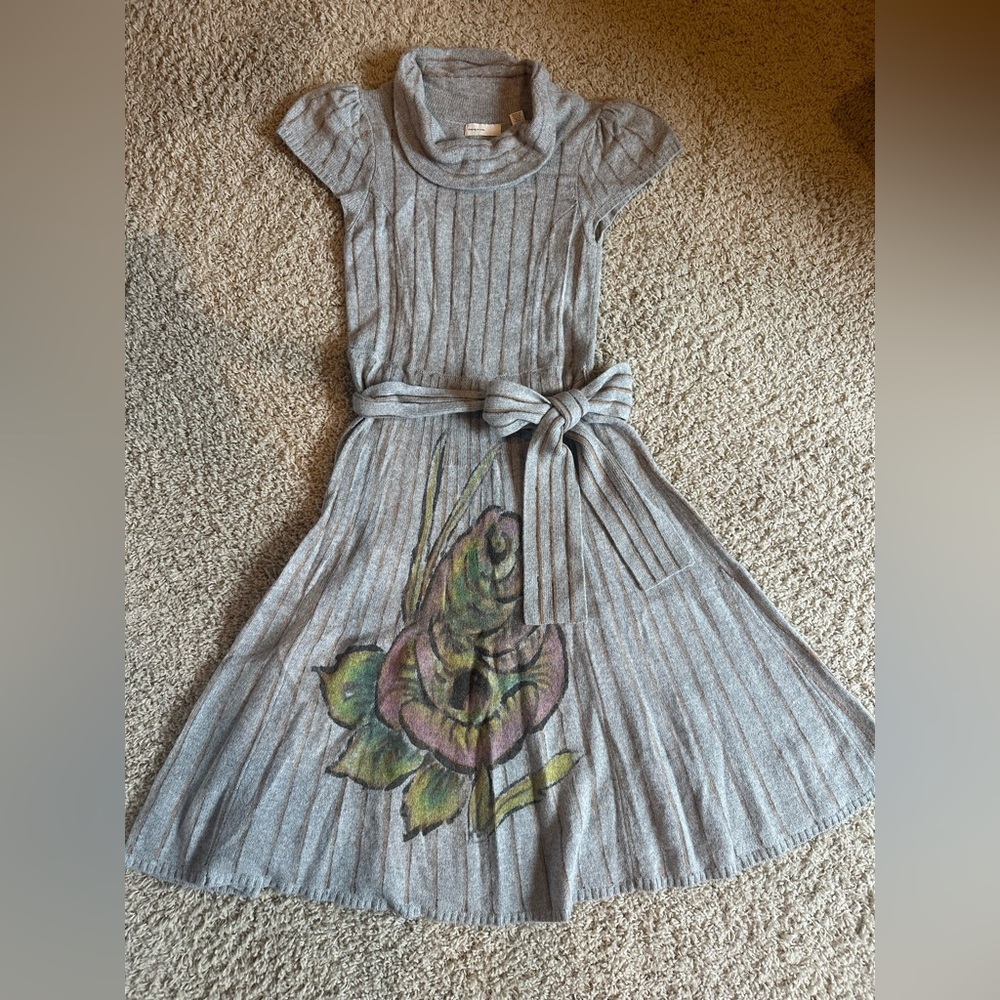Sleeping on Snow Anthropologie Dress Size Small